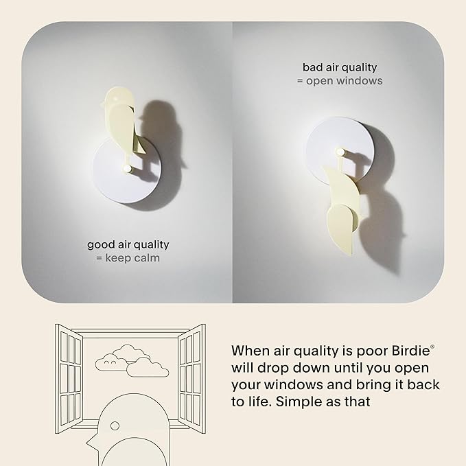 Birdie 2.0 - Design Indoor CO2 Monitor - Air Quality Meter - Image 3