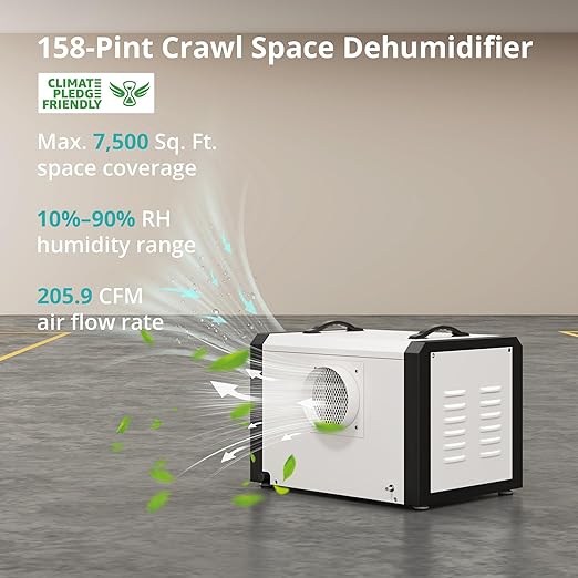 Kesnos Large Commercial Dehumidifier 158 Pints - Image 2