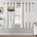 H.VERSAILTEX Chenille Linen Blackout Curtains by HVERSAILTEX