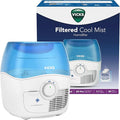 Vicks Filtered Cool Mist Humidifier, Medium Room, 1.1 Gallon Tank by VicksDevices