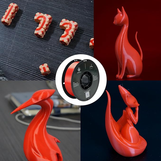 PLA 3D Printer Filament, Dimensional Accuracy +/- 0.02 mm, 1 kg Spool, 1.75 - Image 2
