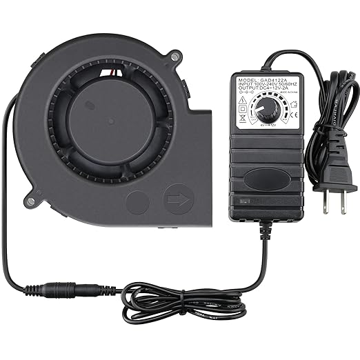 GDSTIME 97mm x 33mm DC Blower, 110V 220V AC Powered Fan 9733 by GDSTIME