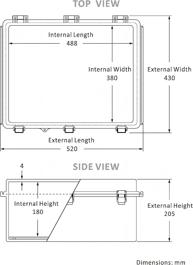 Junction Box, IP67 Waterproof Plastic Enclosure - Image 3