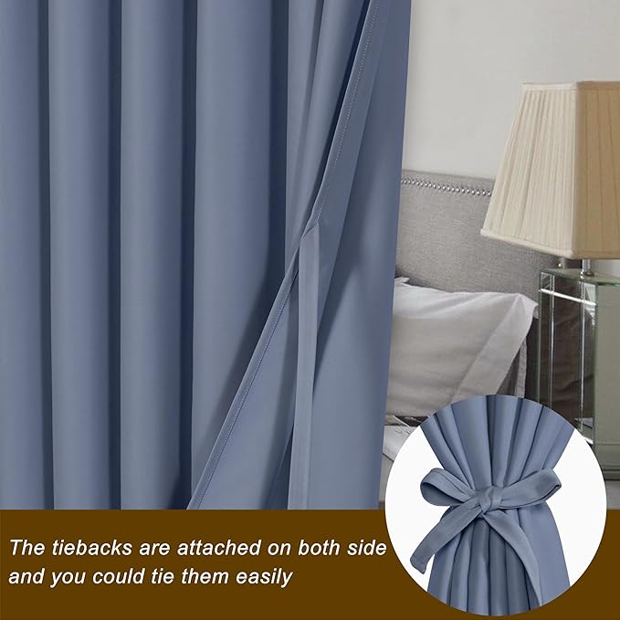 Hiasan Sliding Glass Door Blackout Curtains - Image 3