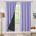 BGment Full Blackout Curtains for Living Room 72 Inch Length, Room Darkening by BGment