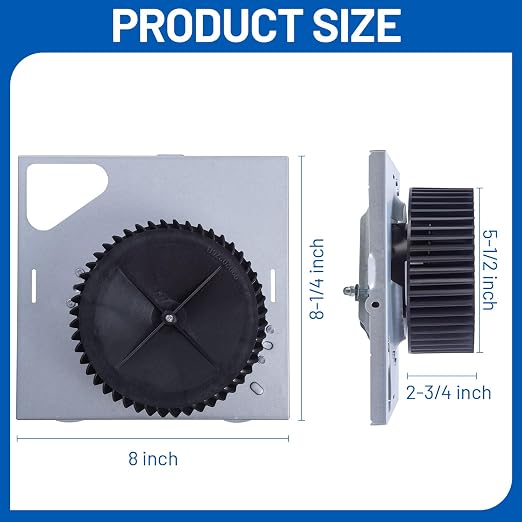 S97015162 Motor Assembly Fit for Broan 678-G 2678F-A, 676-d/2676f-a, - Image 3