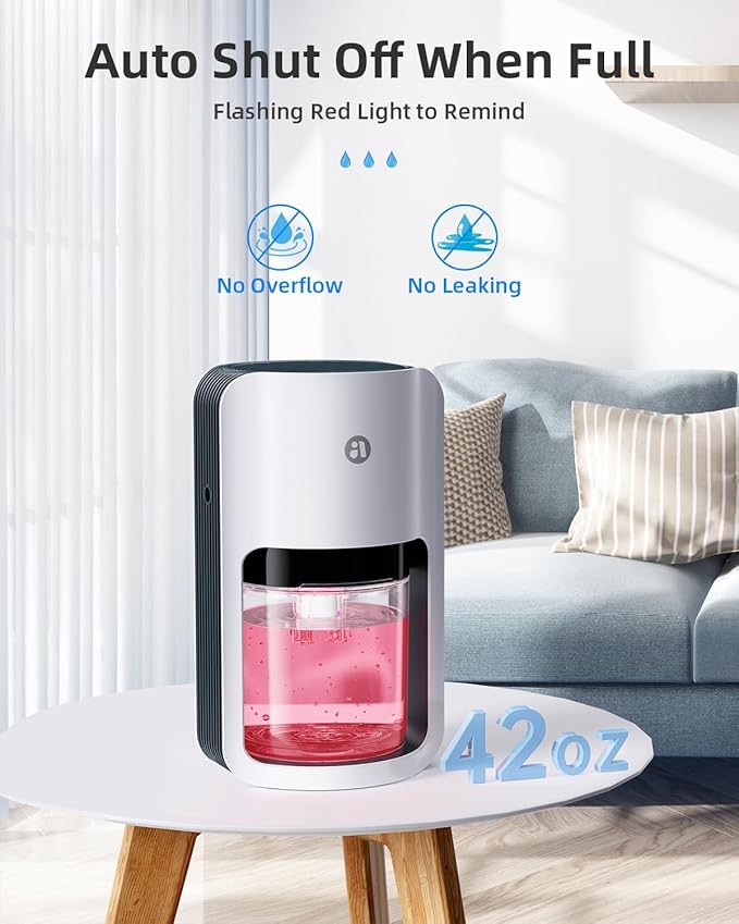 Dehumidifier for Home, 42oz Dehumidifier for Bathroom, Dehumidifiers for Room - Image 3