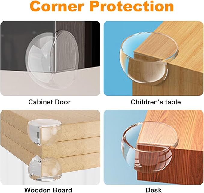 16 Pack Clear Corner Protectors - Image 4