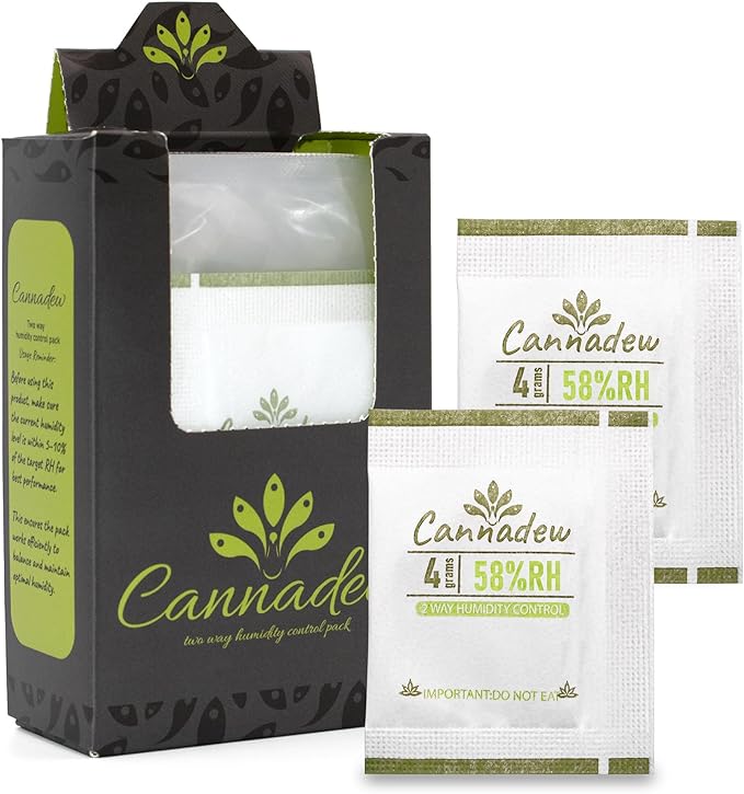 58% RH 4Gram Two-Way Humidity Control Packets– Humidity Packs & Humidity by CannadewLLC