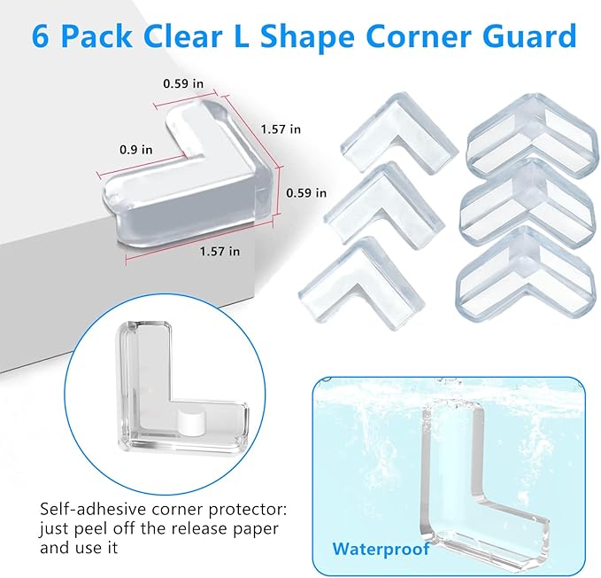 1.18 in x 16.4 FT, Self Adhesive Protective Bumper Guards - Image 3