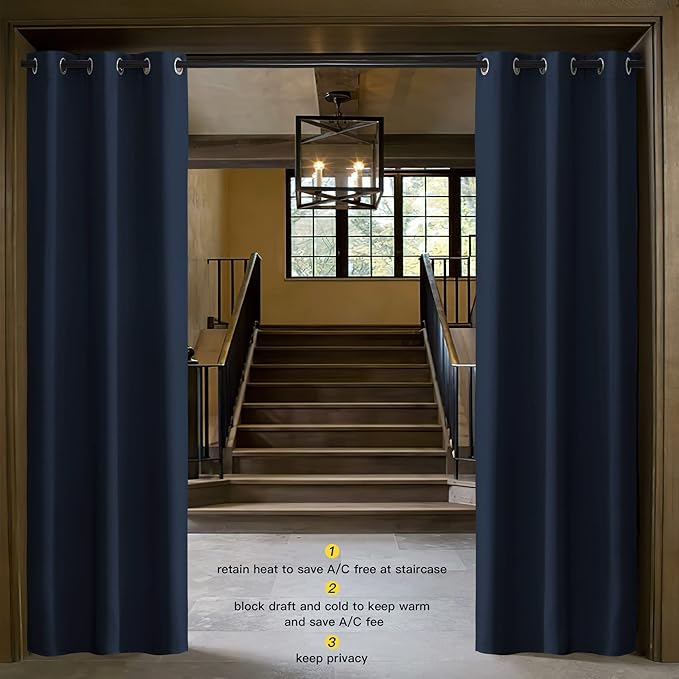 NICETOWN Living Room Curtain, Window Treatment Energy Saving Thermal Insulated - Image 6
