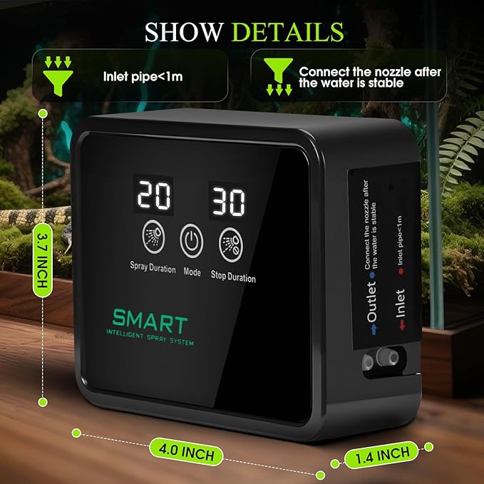 Automatic Reptile Mister for Reptile Tank Smart Reptiles Mister System - Image 7