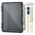 Waterproof Electrical Junction Box, IP67 Plastic Weatherproof Electrical by TOTUFY