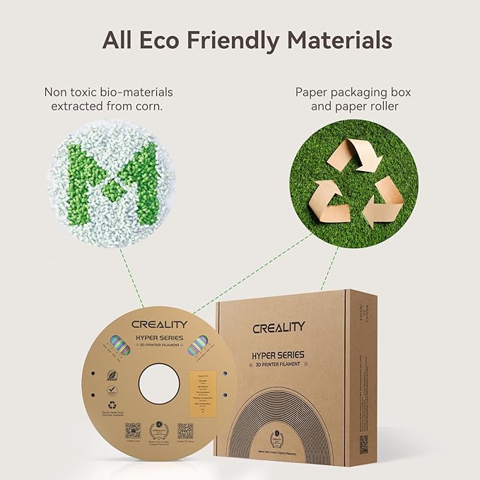 Creality 3D Printer Filament PLA 1.75mm 2KG, Creality Official Hyper PLA - Image 5