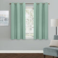 MYSKY HOME Light Green Curtains by MYSKYHOME