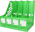 SAYEEC Magazine File Holder, Plastic Desk Organizer File Folder Holder by SAYEEC