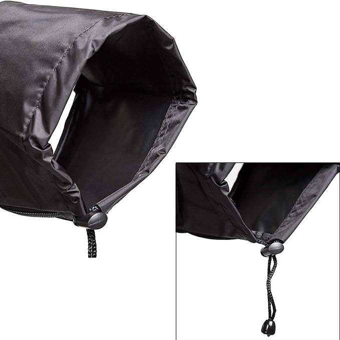 WANBY Waterproof Camera Rain Cover Professional Soft Black Camera Rain Covers - Image 8