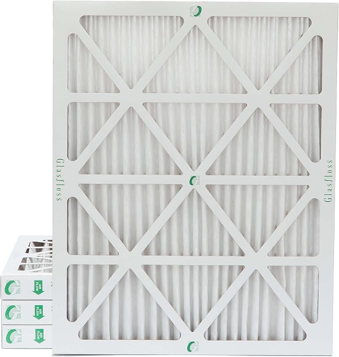 Glasfloss ZL 15x20x2 MERV 13 Pleated 2" Inch Air Filters by Glasfloss