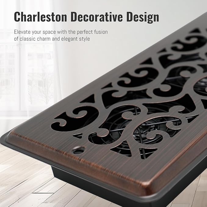 Register Booster Fan for 4" x 12" Register Holes, Quiet Vent Fan Booster - Image 6