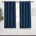 NICETOWN Kitchen Blackout Window Curtain Panel, Moroccan Blue, 1 Panel by NICETOWN