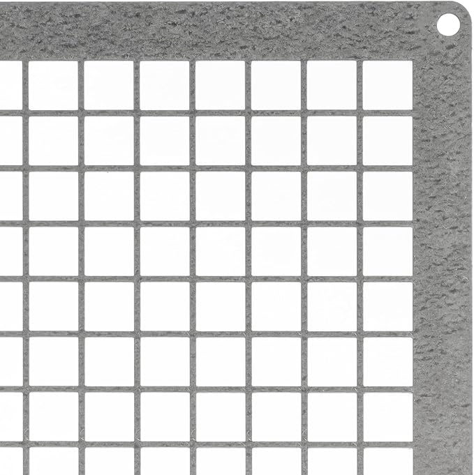 Repa Market 6" x 6" Inch Galvanized Steel Rectangular Crawl Space Vent Grid - Image 9