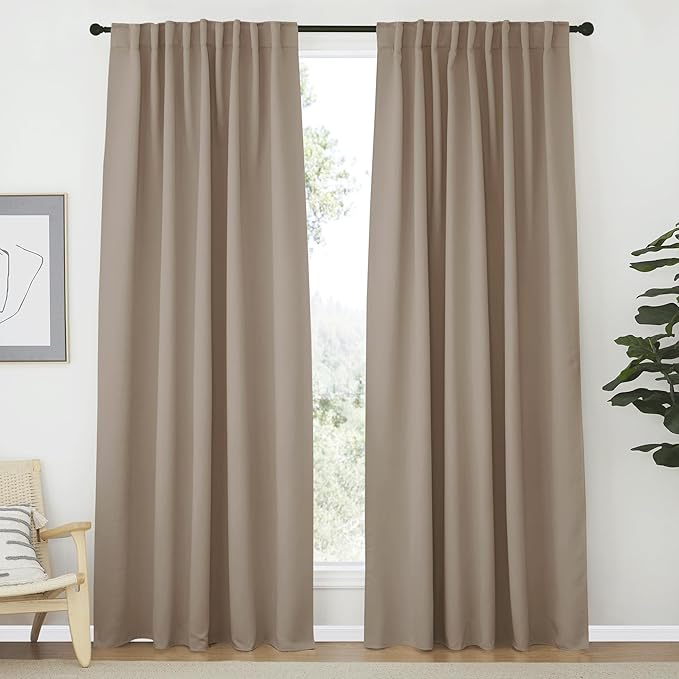 NICETOWN Blackout Curtain Panels Window Draperies by NICETOWN