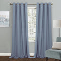 MYSKY HOME Blue Blackout Curtains by MYSKYHOME
