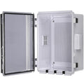 ABS Electrical Junction Box, Ventilated Design, Cable Grommets, IP65 Waterproof by ANIMACYN