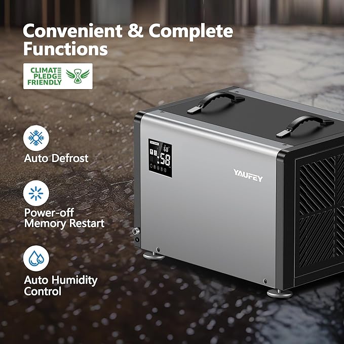 Yaufey 158 Pints Commercial Dehumidifier - Image 5
