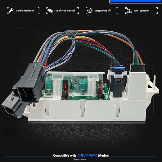 599-006 Heater Climate Control Unit Panel Module - Image 4