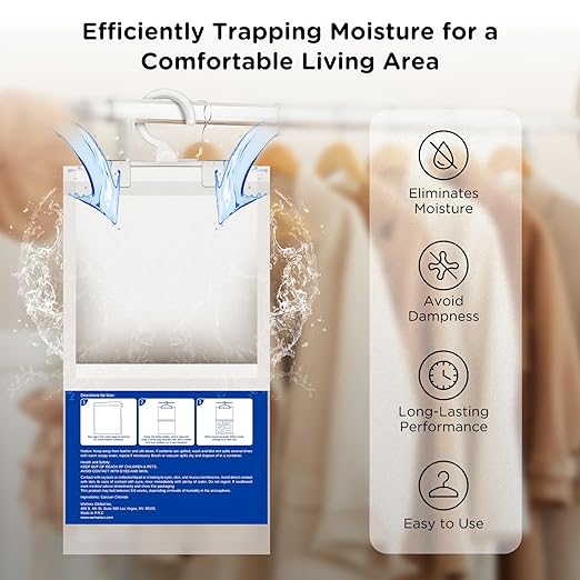 W&E Choice Moisture Absorbers Hanging Bag - Image 2