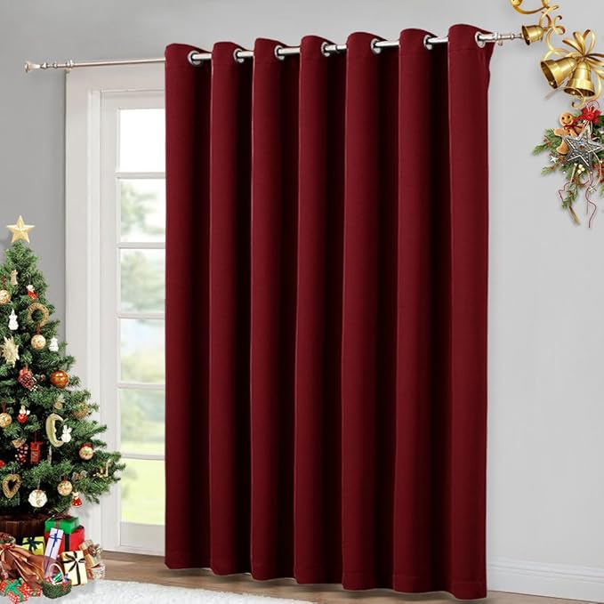 NICETOWN Christmas Sound Blocking Room Dividers Curtains Screens Partitions - Image 2
