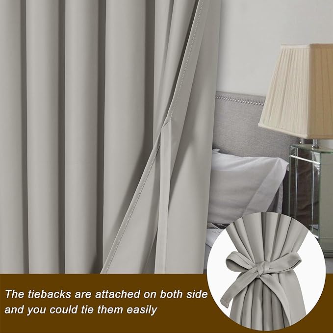 Hiasan Sliding Glass Door Blackout Curtains - Image 3