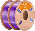 ERYONE Silk Dual Color PLA Filament 3D Printer 1.75mm +/- 0.03mm, Bicolor by ERYONE