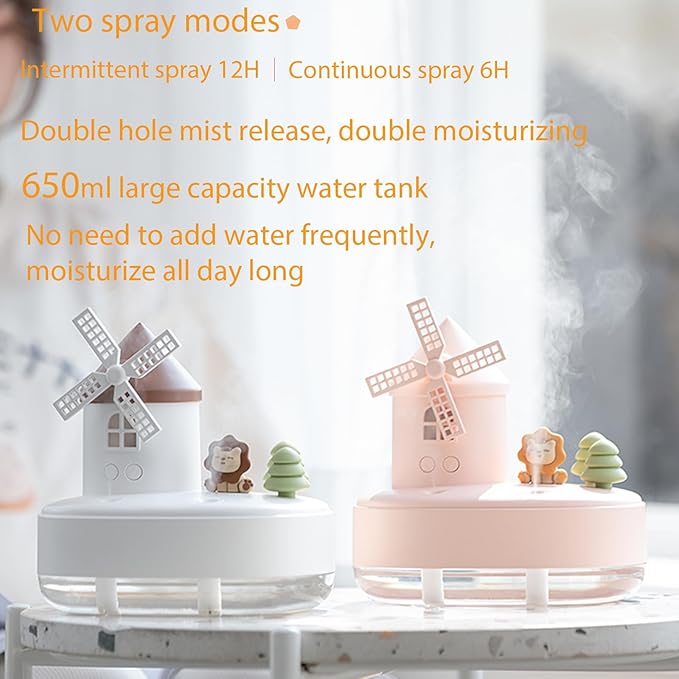 Ultrasonic Humidifiers for Bedroom and Office, Cold fog humidifier - Image 5