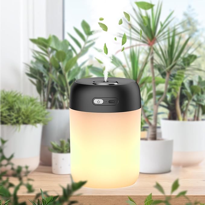 SZO Night Lights Humidifiers For Bedroom, USB Rechargeable, LED Lights For - Image 3
