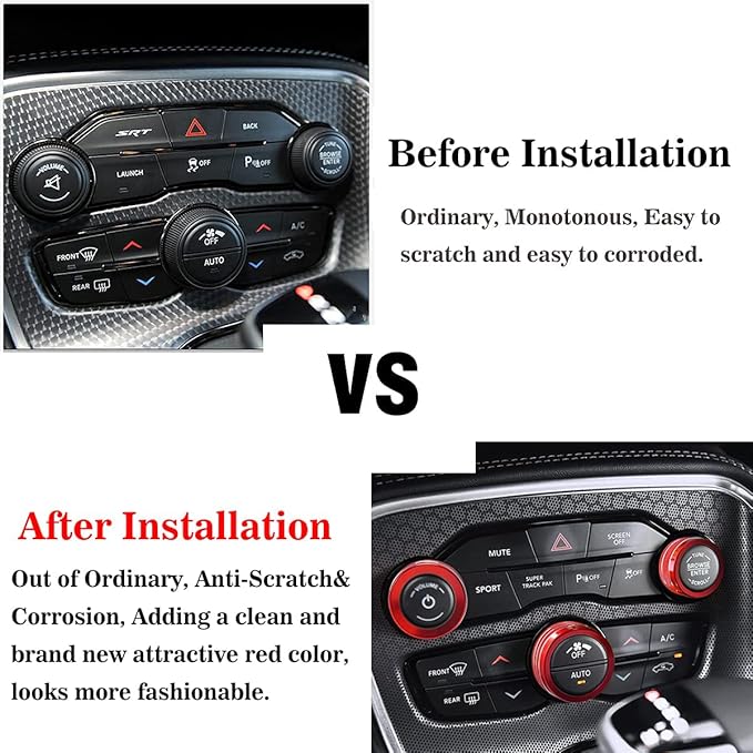 Auprite Climate Control Knob Covers - Image 4