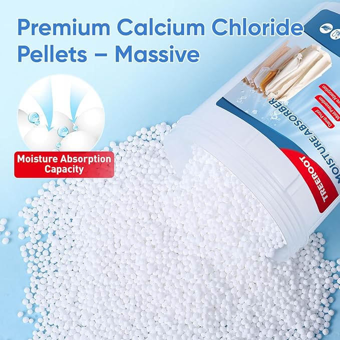 6 Pack Refillable Moisture Absorbers, 18OZ Humidity Absorber Bucket, Moisture - Image 4
