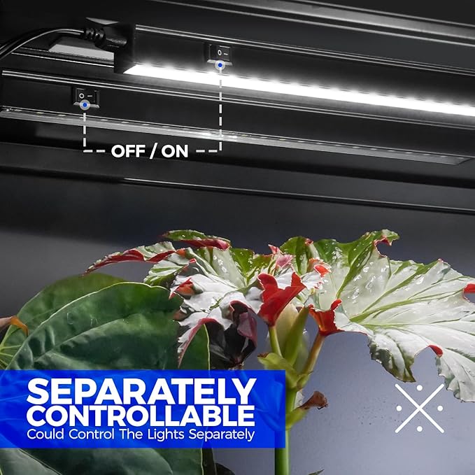 Barrina T5 Grow Lights for Indoor Plants, 2FT 20W Plant Grow Lights Indoor - Image 6