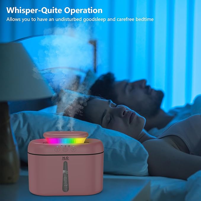 SZO Humidifiers for Bedroom, 2.5L Capacity, Auto Shut-Off, 16 dB Quiet - Image 5