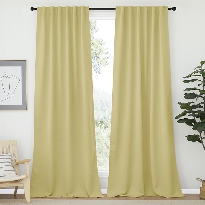 NICETOWN Bedroom Blackout Curtain Panels by NICETOWN