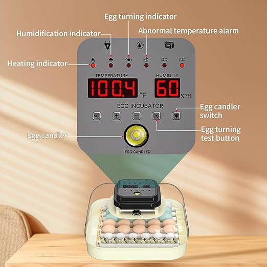 35 Eggs Incubators for Hatching Eggs, Egg Incubator - Image 8