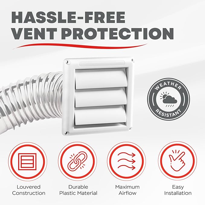 Deflecto Fresh Air Intake Vent Hood - Image 2