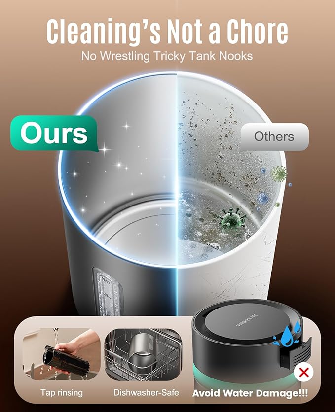 Stainless Steel Humidifier, Dishwasher Safe Humidifiers - Image 3