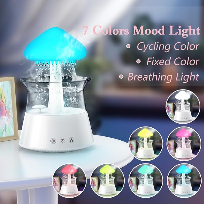 Diffuserlove Cloud Humidifier Rain Water Drip Diffuser Humidifier - Image 4