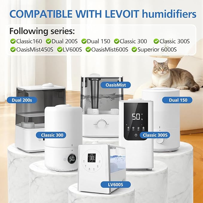 30-Pack Top Fill Humidifier Replacement Filter Compatible - Image 2