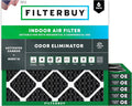 Filterbuy 10x10x1 Air Filter MERV 10 Odor & Allergy Defense by Filterbuy