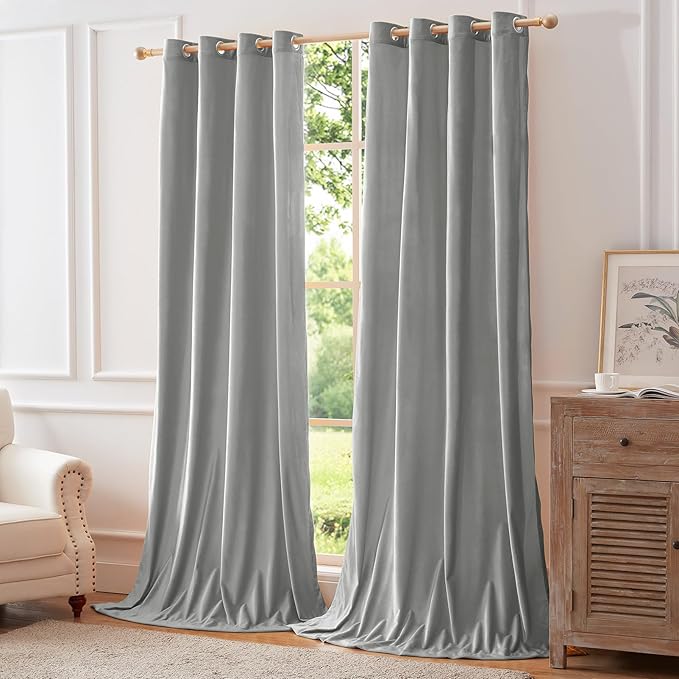 BULBUL Velvet Curtains 120 inch Length - Image 6