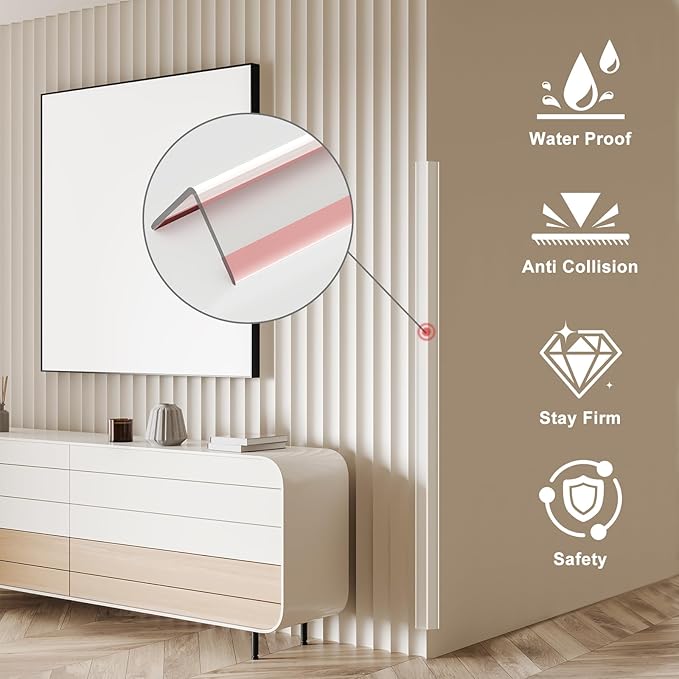 Wall Corner Protector, Table & Stairs, Edge Protector, Scratch Prevention & - Image 4