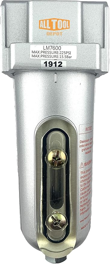 3/4" NPT Heavy Duty Compressed Air In Line Filter Desiccant Dryer Moisture by AllToolDepot